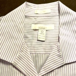 Lavender stripped women’s business button down